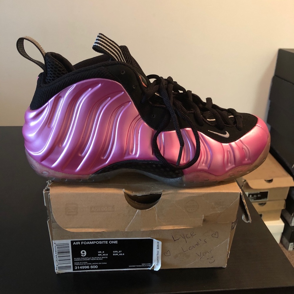 AIR FOAMPOSITE ONE "PEARLIZED PINK"